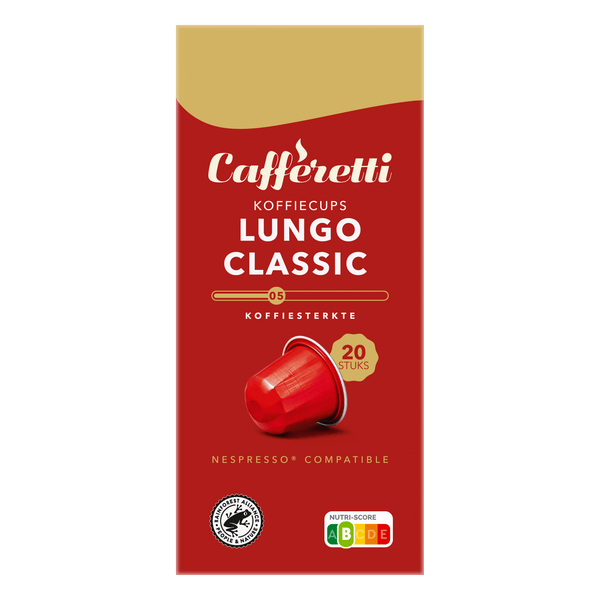 Caffèretti Kaffeekapseln Lungo Classic