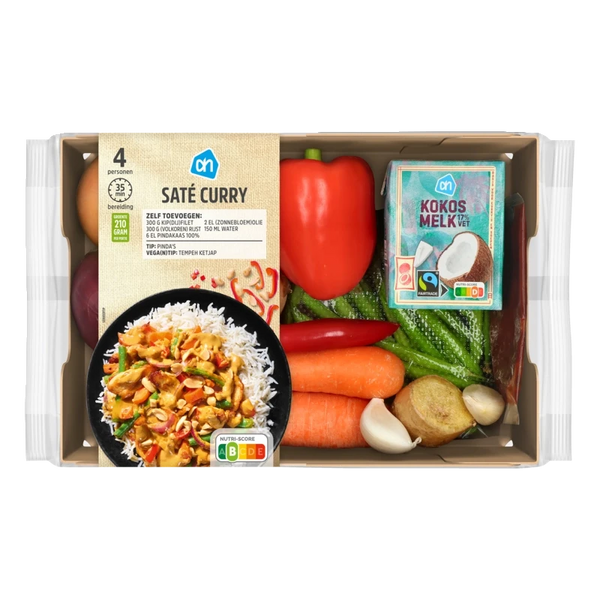 Sate curry verspakket