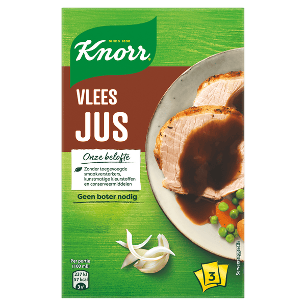 Knorr Knorr Fleischjus Natur 3x30G
