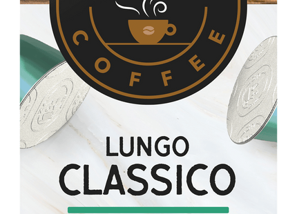 Café Nova Koffiecups lungo classico sterkte 6