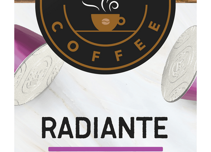 Café Nova Koffiecups espresso radiante sterkte 7