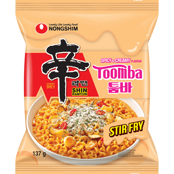 Nongshim instant noodles Shin Ramyun Toomba