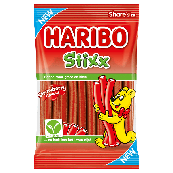 Haribo Stixx Erdbeere