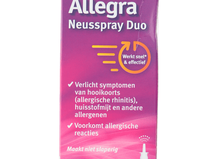 Allegra Neusspray duo