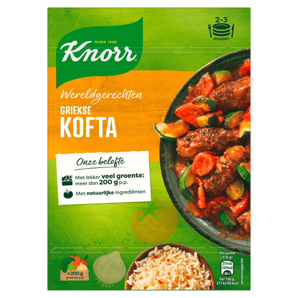 Knorr Wereldgerecht Griekse kofta