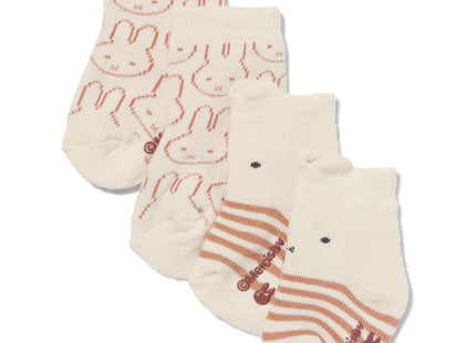 Miffy baby socks terry - 2 pairs beige