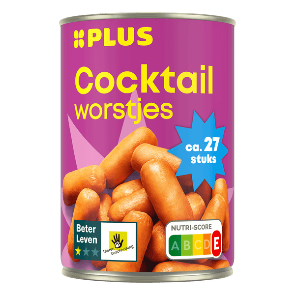 Cocktailworstjes ca. 27st