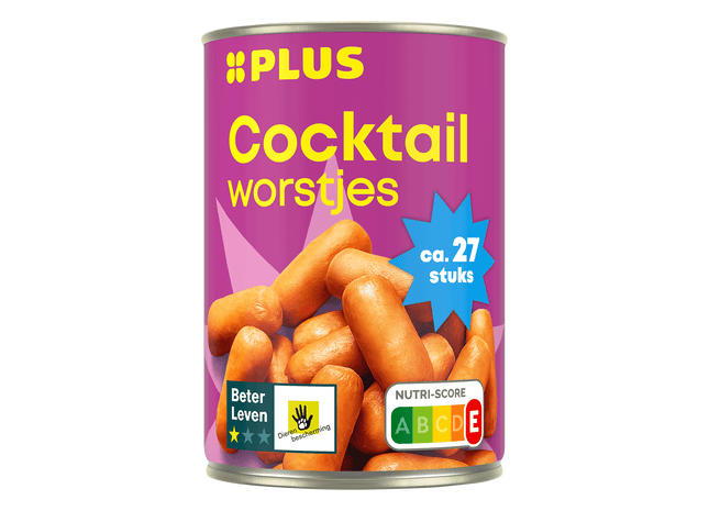 Cocktailworstjes ca. 27st