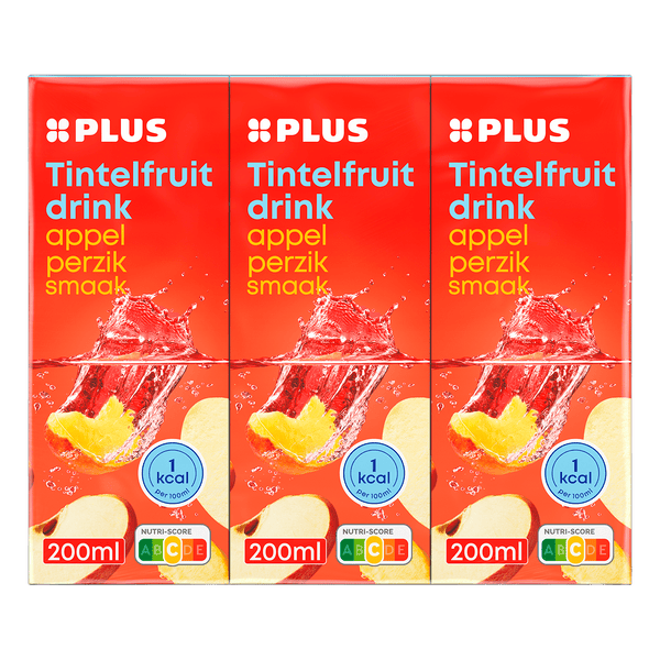 Tintelfruit 1kcal appel perzik 6-pack