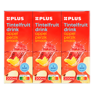 Tintelfruit 1kcal appel perzik 6-pack