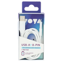 VOYA USB-A naar 8-pin kabel 1 meter