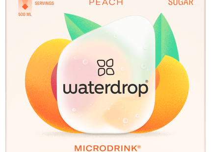 Waterdrop Ice tea peach