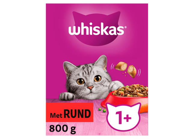 Whiskas Droog Adult Rund