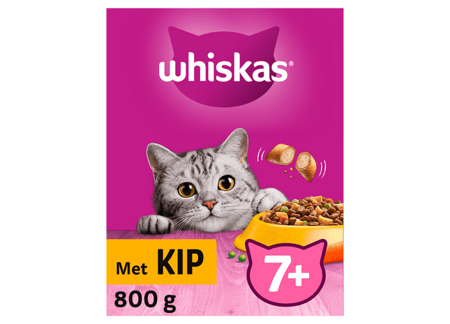 Whiskas Droog Senior Kip