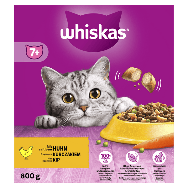 Whiskas Trockenfutter Senior Huhn