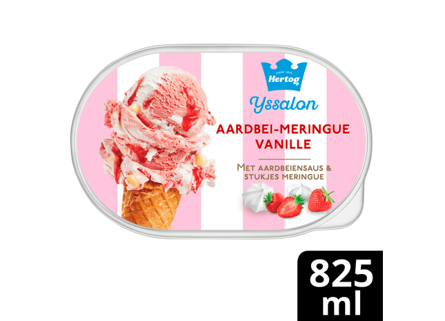 Hertog IJssalon aardbei-merengue