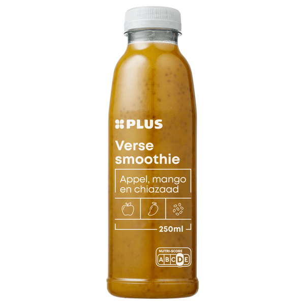 Frischer Smoothie Apfel Mango Chia