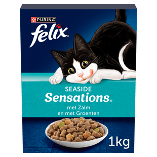 Felix Sensations Seaside kattenvoer zalm