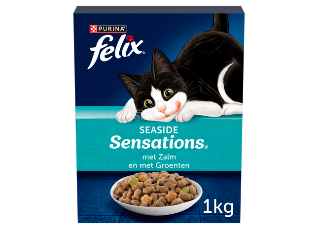 Felix Sensations Seaside kattenvoer zalm