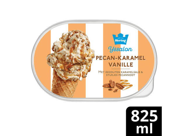 Hertog IJssalon pecan-karamel vanille