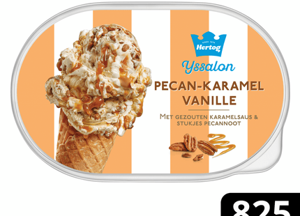 Hertog Ice Cream Parlor pecan caramel