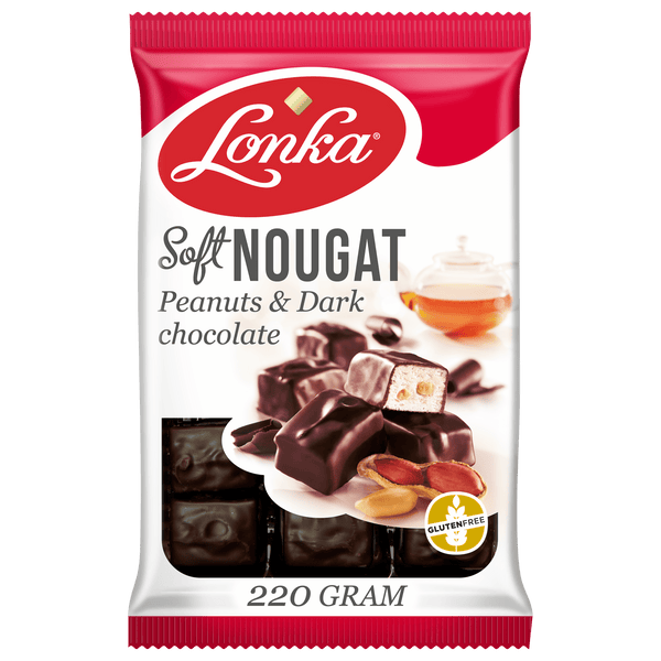 Lonka Soft nougat peanut pure