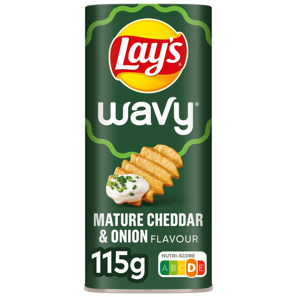 Lays Wavy Mature Cheddar & Onion