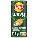 Lays Wavy Mature Cheddar & Onion