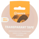 24Basics Verpackungsklebeband transparent 66m x 50mm
