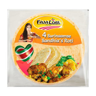 Faja Lobi Sandhia's roti