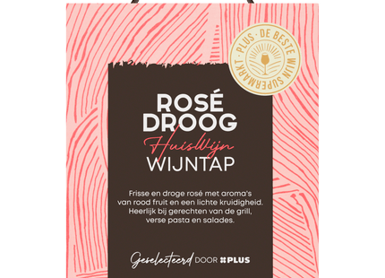 Huiswijn Rosé droog Wijntap