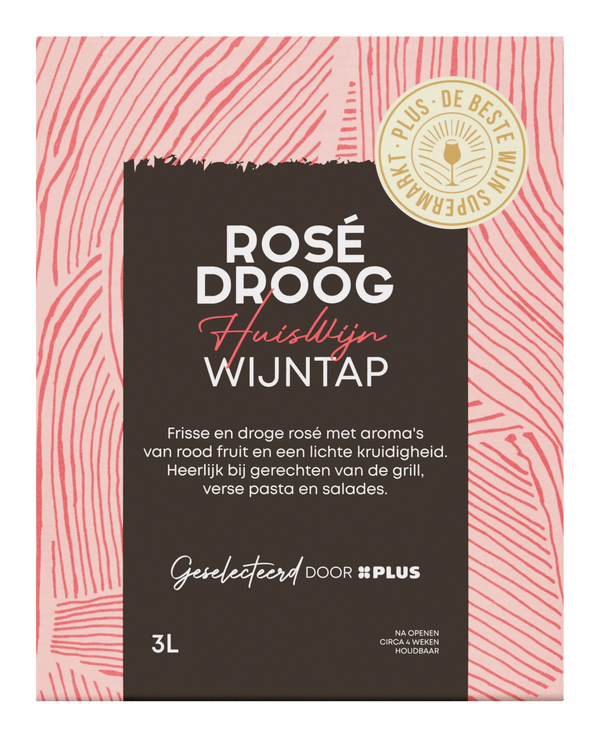Huiswijn Rosé droog wijntap