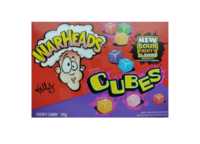 Warheads Chewy Cubes