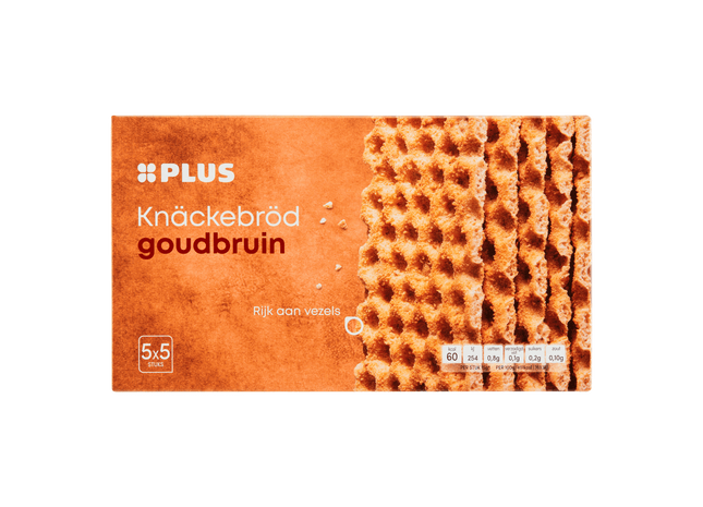 Knackebrod goudbruin