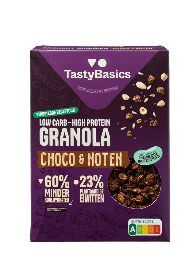 TastyBasics Granola Choco en noten