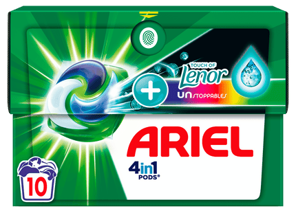 Ariel + Pods 4in1 unstoppables touch lenor