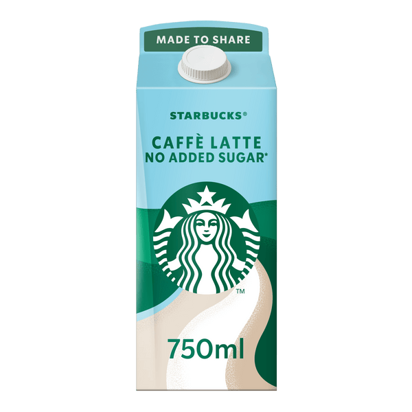 Starbucks Caffè Latte No Added Sugar