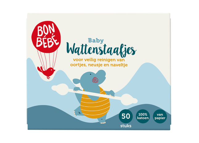 Bonbebe Baby wattenstaafjes