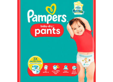 Pampers Baby-dry pants maat 7 key size