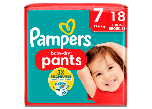 Pampers Baby-dry pants maat 7 key size