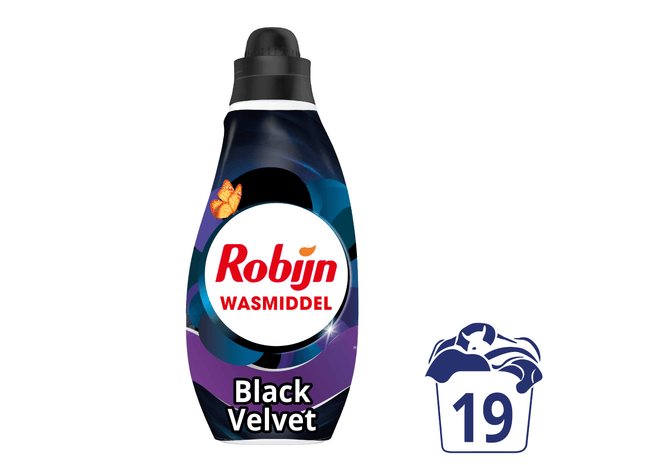 Robijn Kleiner und kräftiger schwarzer Samt 19sc