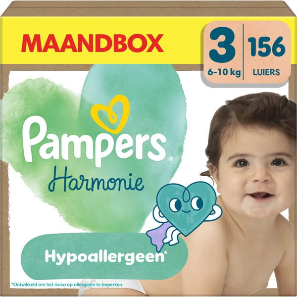 Pampers Harmonie diapers size 3 monthly box