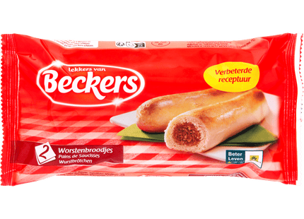 Beckers Worstenbroodje BLK 2st