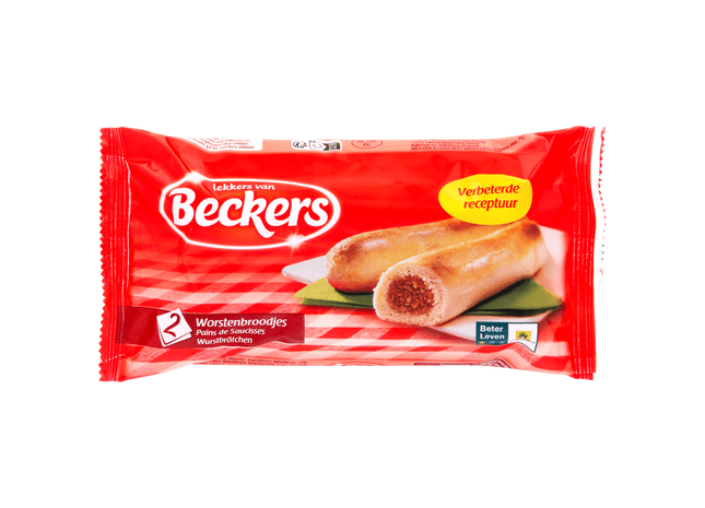 Beckers Worstenbroodje BLK 2st