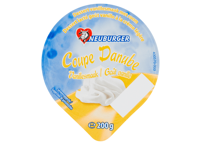 Neuburger Dessert mit Vanillecreme