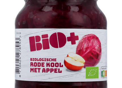 BIO+ Rode kool met appel