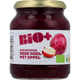 BIO+ Rode kool met appel