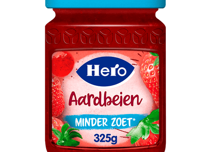 Hero Jam minder zoet aardbeien