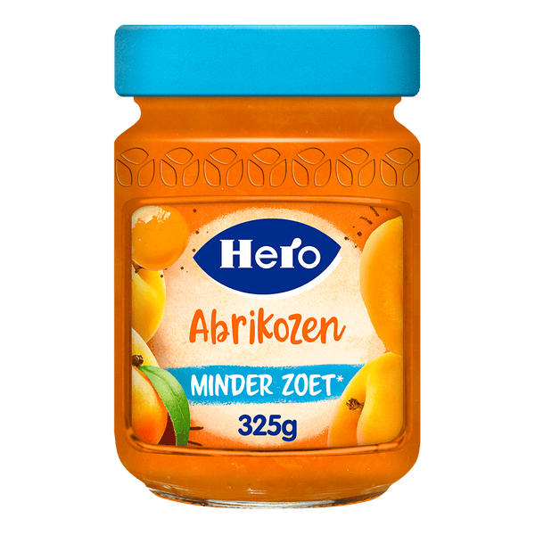 Hero Jam minder zoet abrikozen