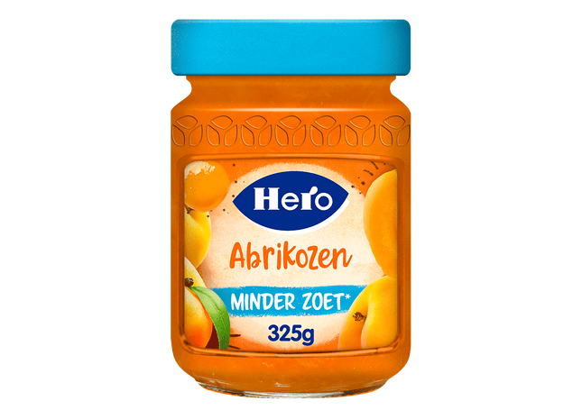 Hero Jam minder zoet abrikozen